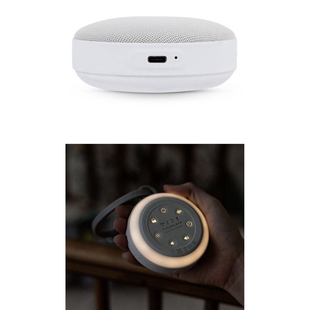 Yogasleep Hushh2 Sound Machine- Portable Sleep Sound Machine & Night Light- NWT - Picture 2 of 10
